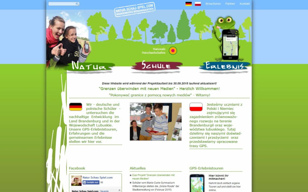 Jugendseite für Natur-Schau-Spiel