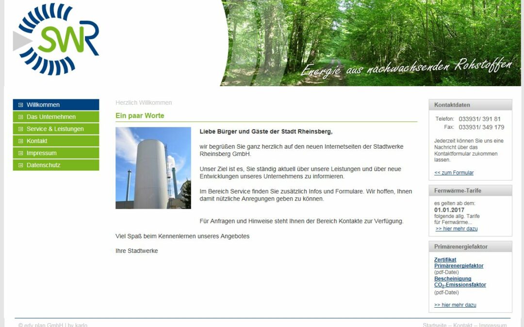 Stadtwerke Rheinsberg