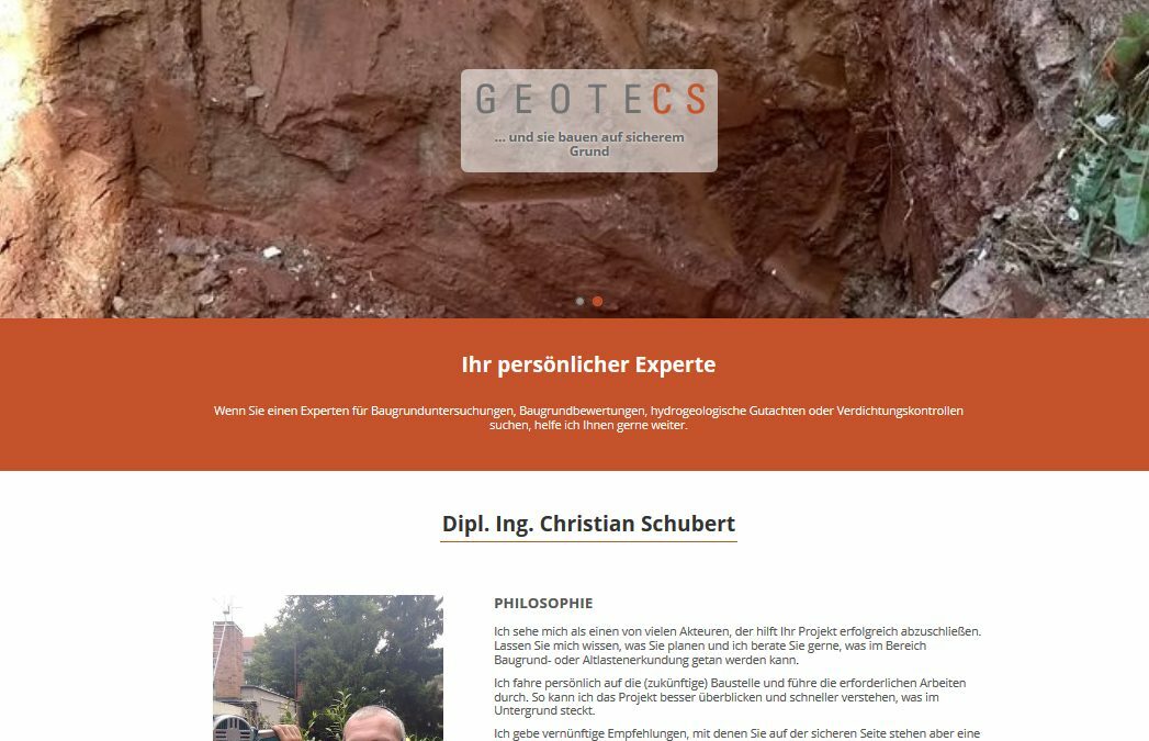 GEOTECS – Dipl. Ing. Christian Schubert