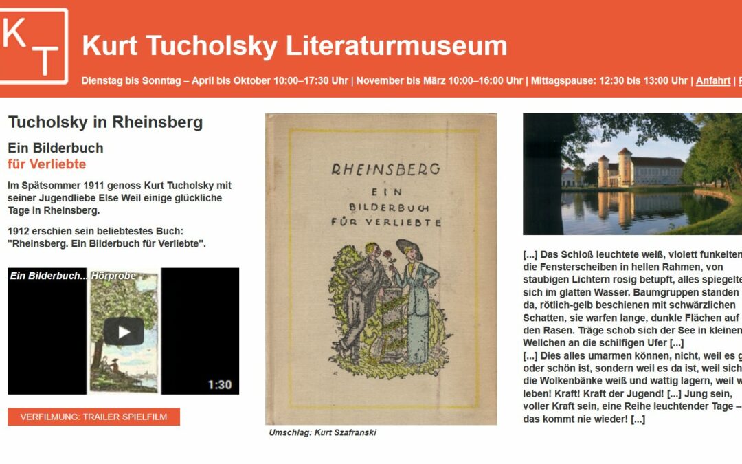 Kurt Tucholsky Literaturmuseum