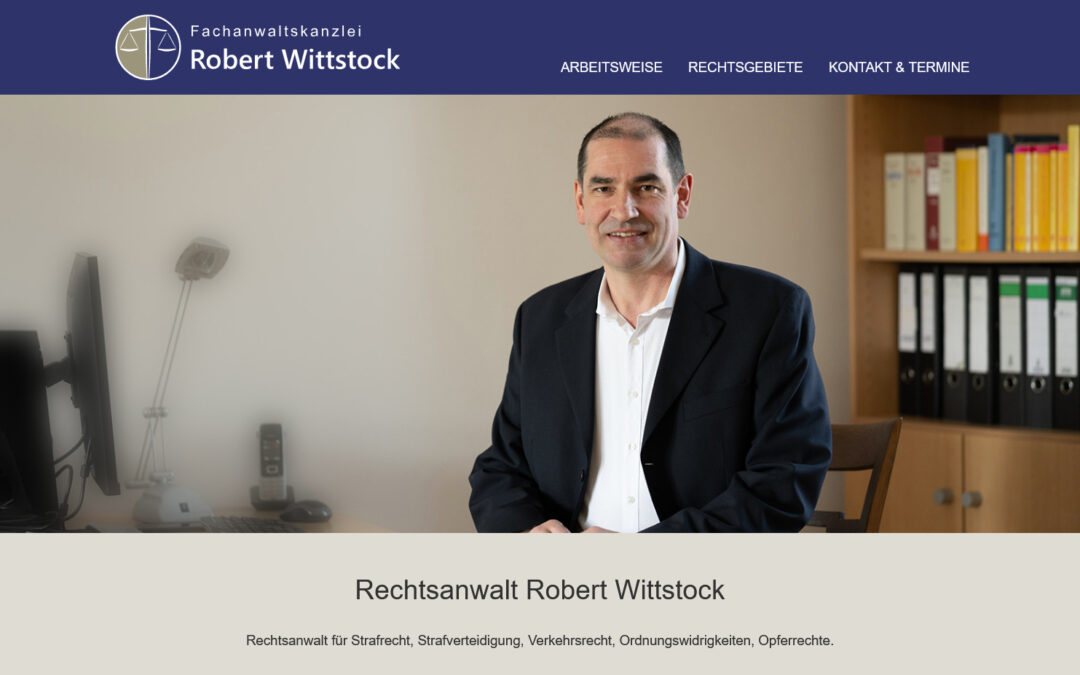 Rechtsanwalt Robert Wittstock